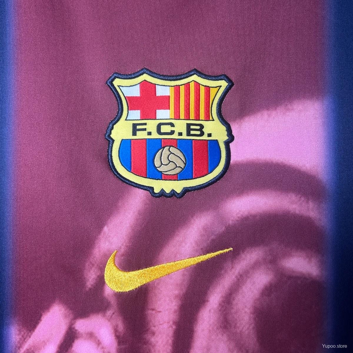 The 2025/26 FC Barcelona x Travis Scott Special Edition Jersey