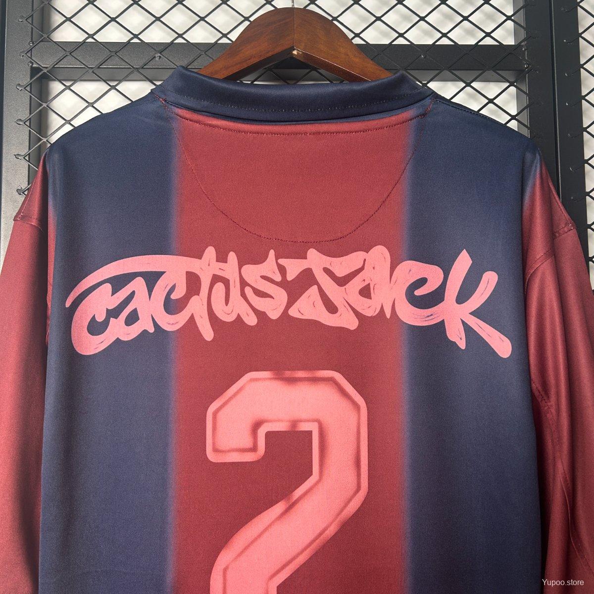 The 2025/26 FC Barcelona x Travis Scott Special Edition Jersey