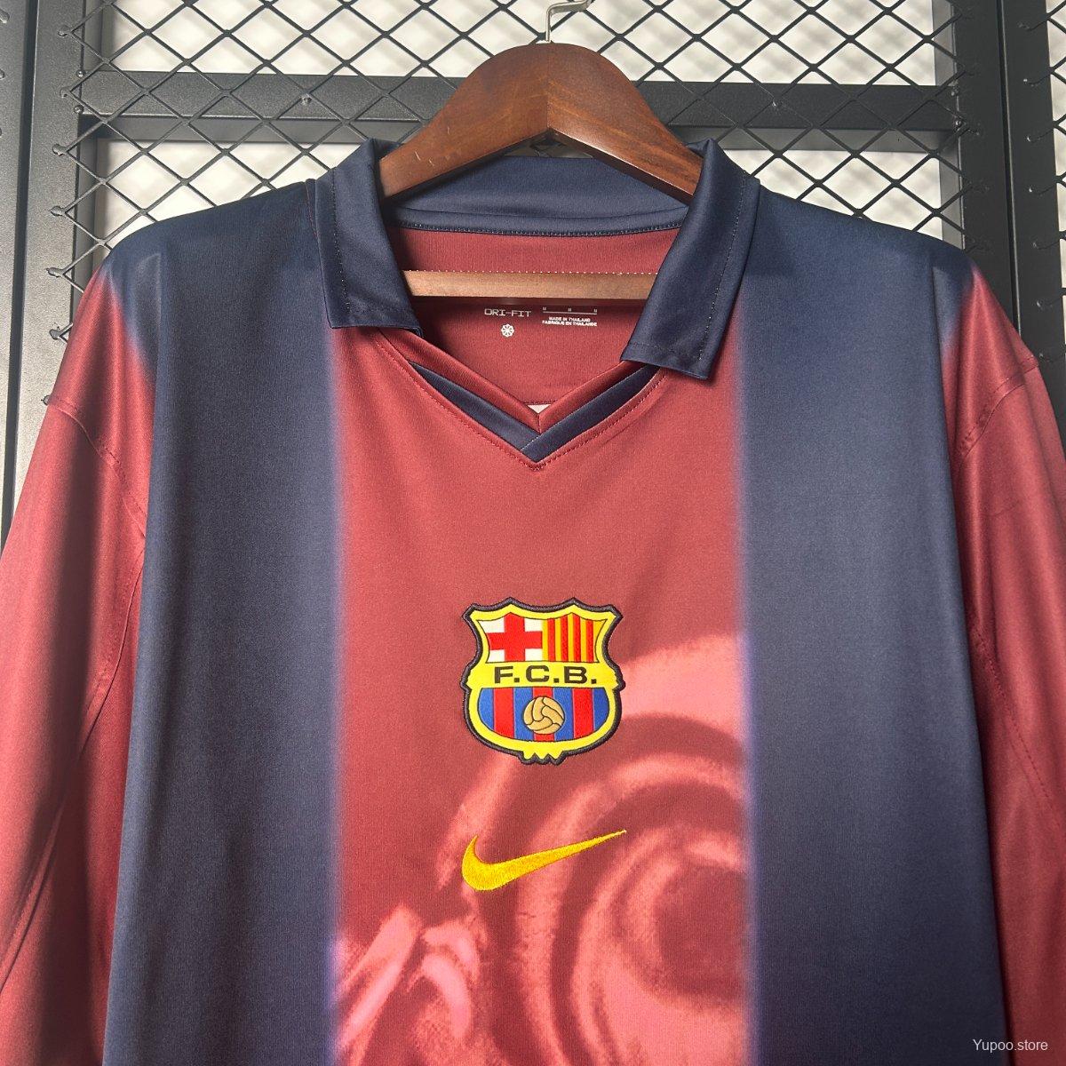 The 2025/26 FC Barcelona x Travis Scott Special Edition Jersey