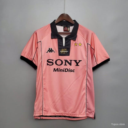 Retro 1997/98 Juventus Away Pink Jersey