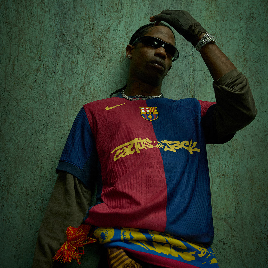 Player Version 24/25 Barcelona x Travis Scott Home Jersey